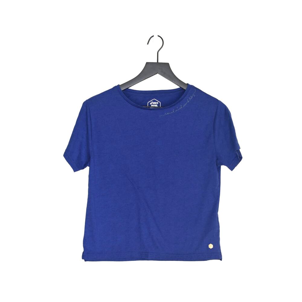 Asics Blue Emboidered T-Shirt Size M